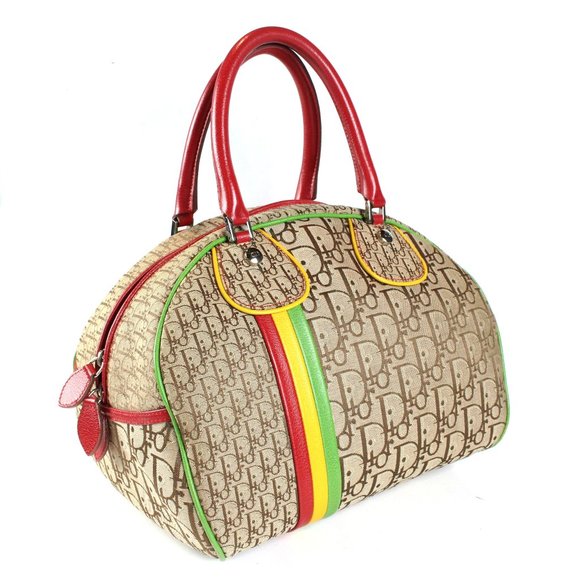 Dior Handbags - Dior Trotter Rasta Bowler Bag